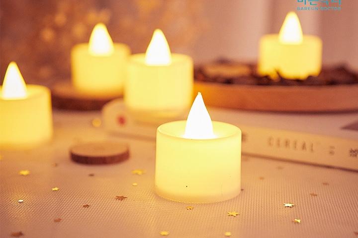 LED 촛불 양초 전자초 티라이트 이벤트초