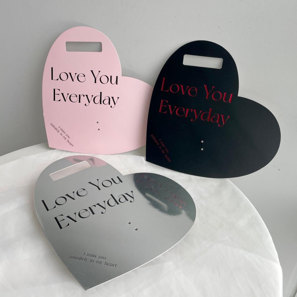 퐁마트 하트핸들백 플라워백