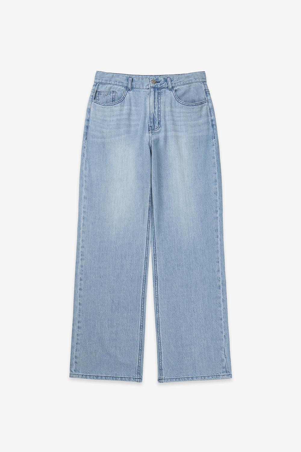 썸머 세미와이드 쿨 데님