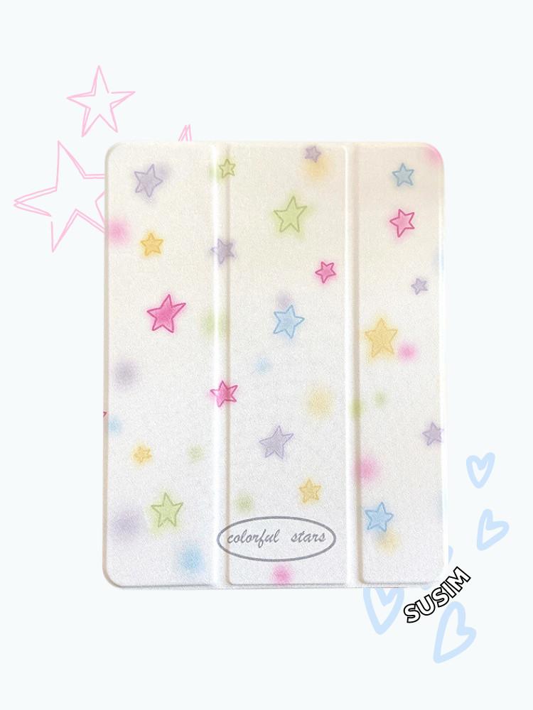 수심 Night Star Case 스타 아이패드 케이스 y2k 키치 귀여운 별