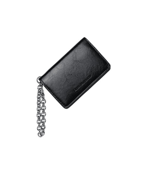 KEY CHAIN CARD WALLET BLACK (AM2ESUAB64A)