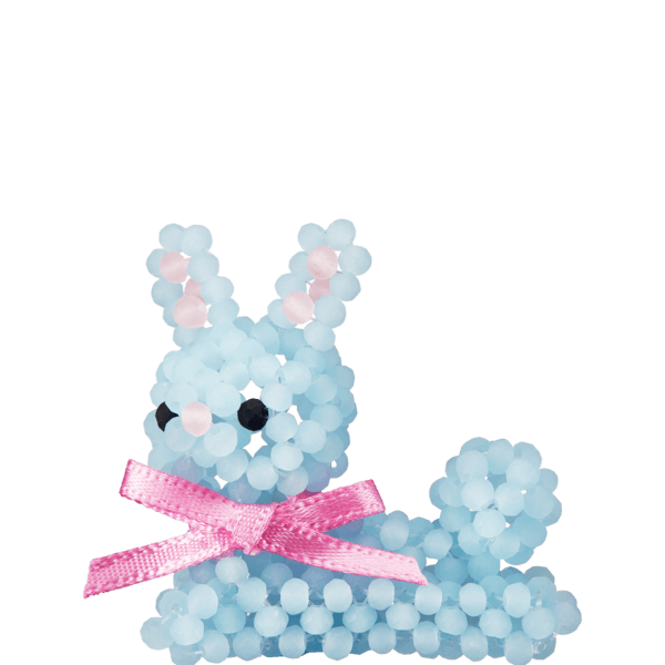 Matt Rabbit Key Ring (Sky Blue)