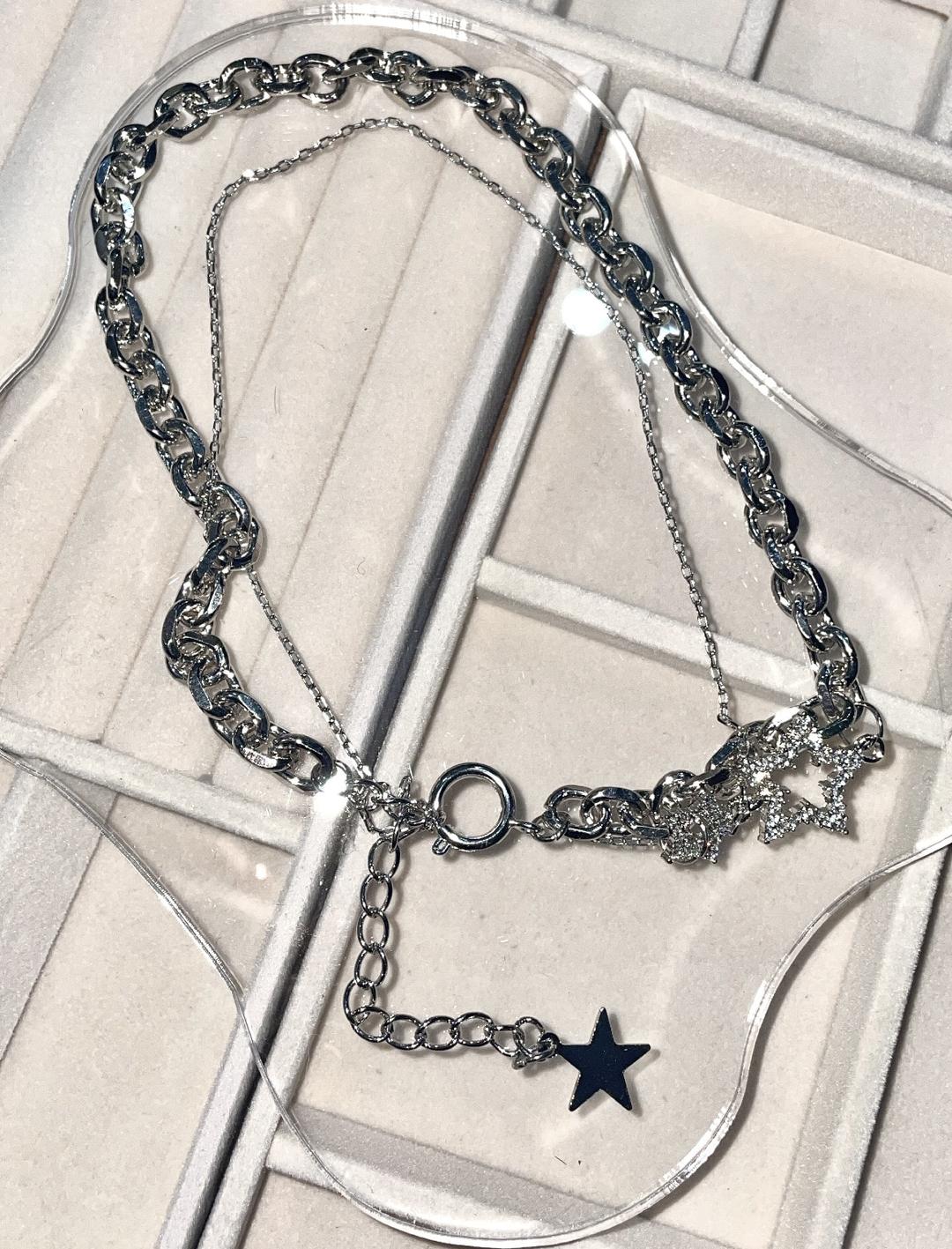 Double Star Necklace