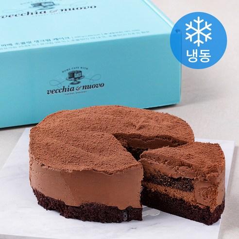 베키아에누보 파베 초콜릿 생크림 케이크 (냉동), 500g, 1개
