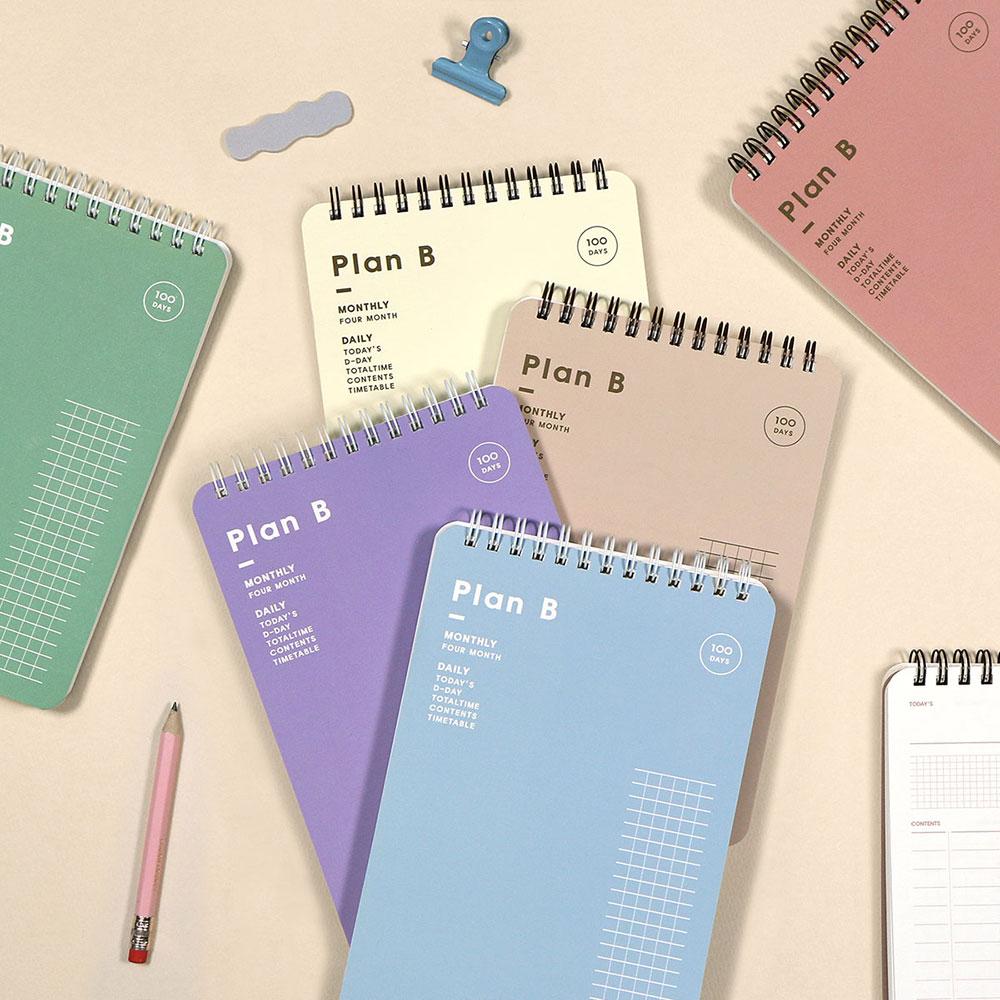 7321디자인 Plan B 스터디 플래너 ver.2ㅣ공시생 수험생 시간관리ㅣ100일 공부