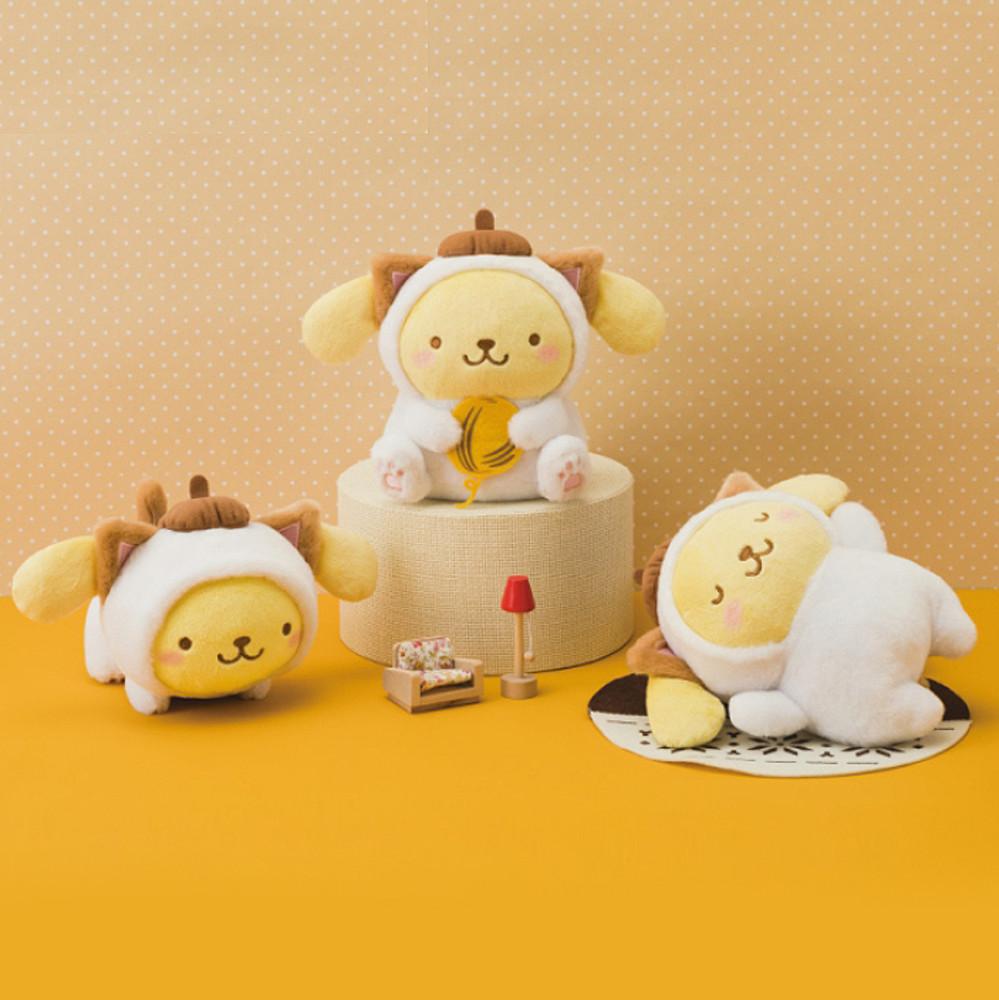 산리오 나카요시 네코 봉제인형 / 폼폼푸린