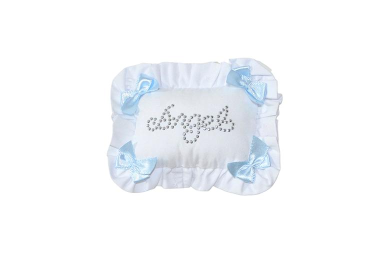 [핑크카우베이커리] Ribbon frill pillow (keyring)