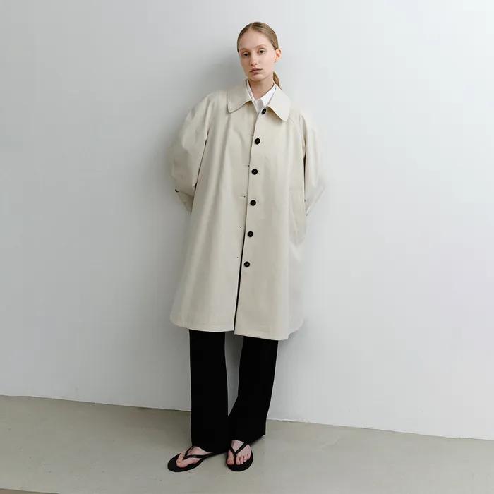 FONDE TRENCH COAT (CREAM)