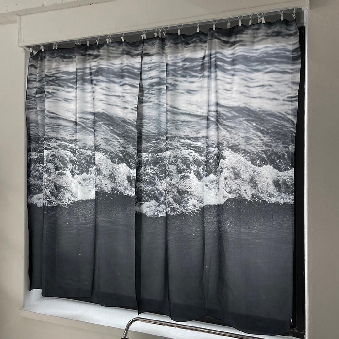 the night sea, 비치지 않는 감성 쉬폰 패브릭 포스터 part_02