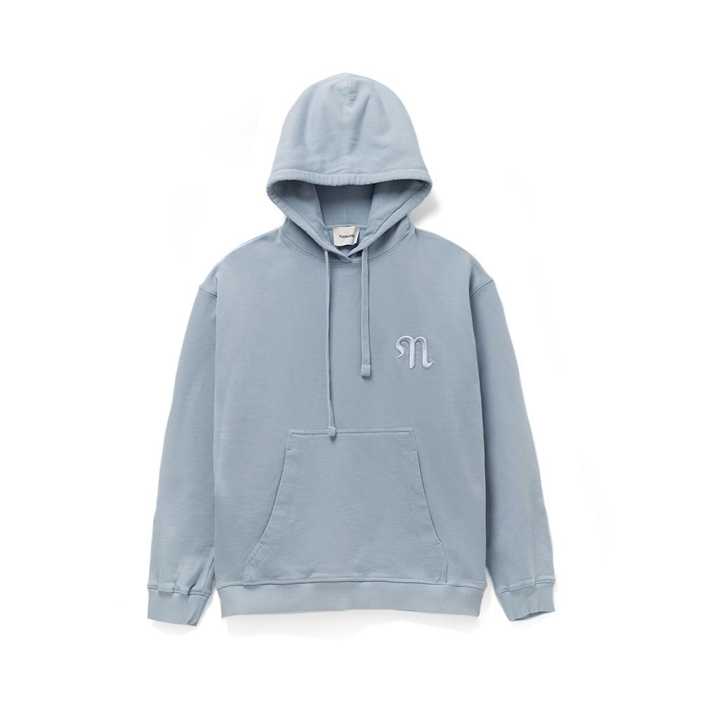 나누슈카 엠브로이드 후디 - 페일블루 (NW22PFSW00251)