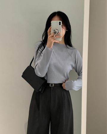 이런 상품 어때요? [당일배송 소라그레이] 플리츠 여성 가을 하객룩 긴팔 블라우스