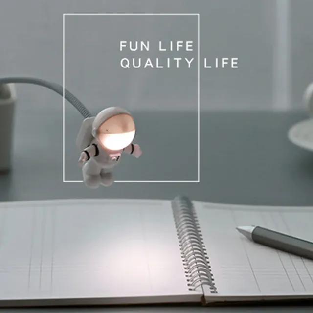 감성 크리에이티브 우주인 USB LED 무드등 조명 램프 독서등