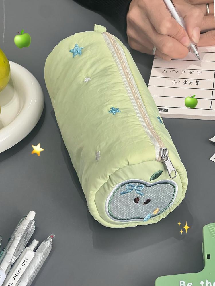 수심 Favorite Apple Pouch 페이보릿 애플 파우치 필통 사과 유니크 선물