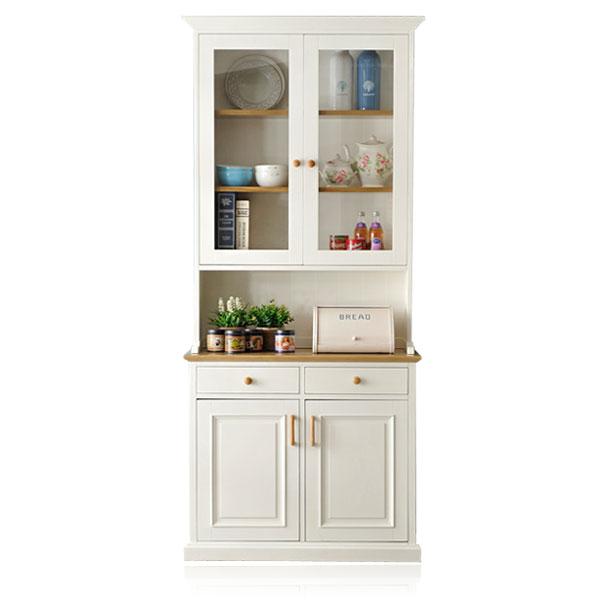 꿈에그린)아메리칸 스타일 원목 주방수납장(900)