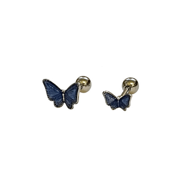 (KKOTBATT) Butterfly Piercing Blue