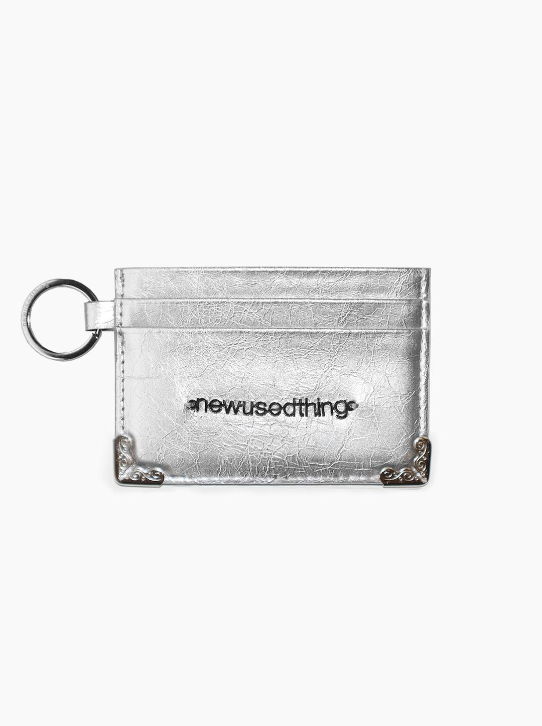 Western Card Wallet (Silver)