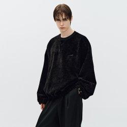 앙코에랑 엠브로이드 스웻셔츠 블랙 ZH5TS521BK
