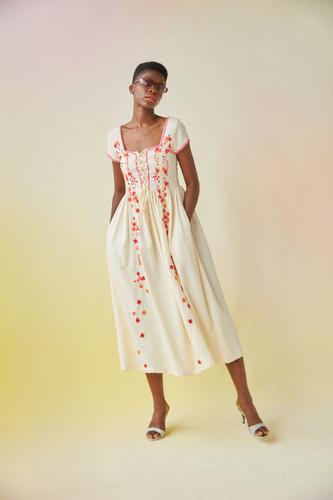 Raffaella Hand Embroidered Dress