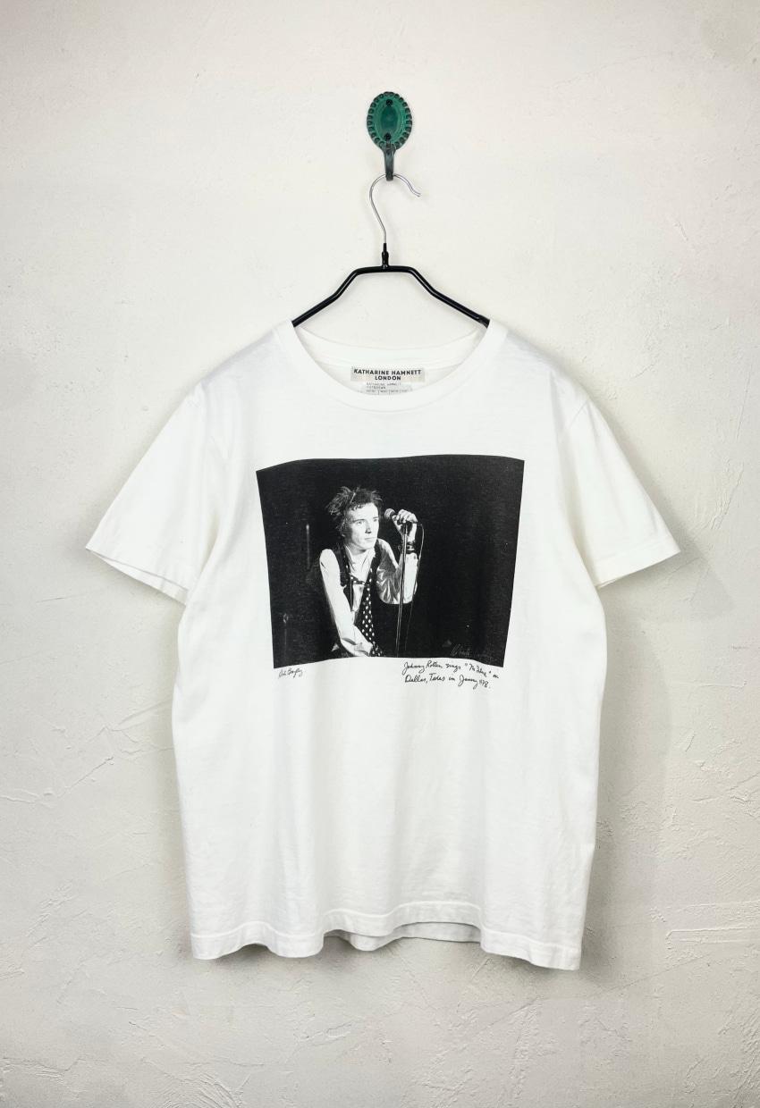 KATHARINE HAMNETT LONDON x Roberta Bayley 'Johnny Rotten\' T-shirt