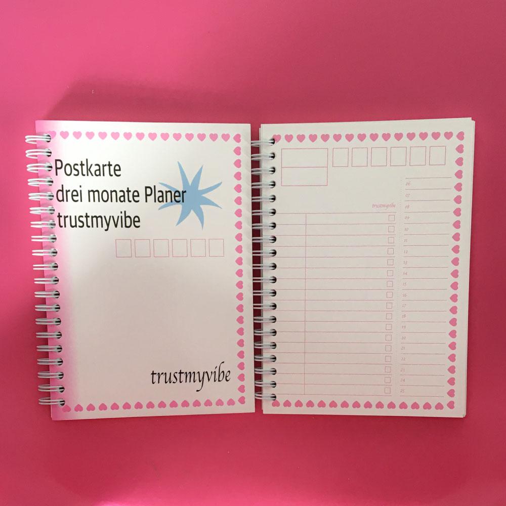 postcard planner