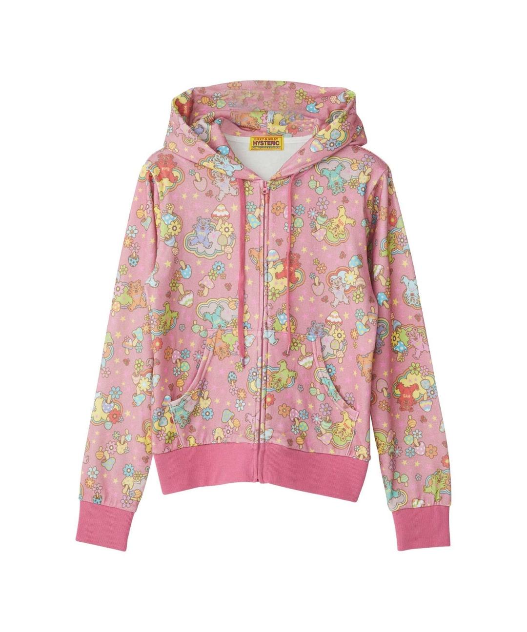 FIRE BEAR DREAM 무늬 짧은 길이 파커 | HYSTERIC GLAMOUR WOMEN | HYSTERIC GLAMOUR ONLINE STORE 히스테릭 글래머 온라인 스토어