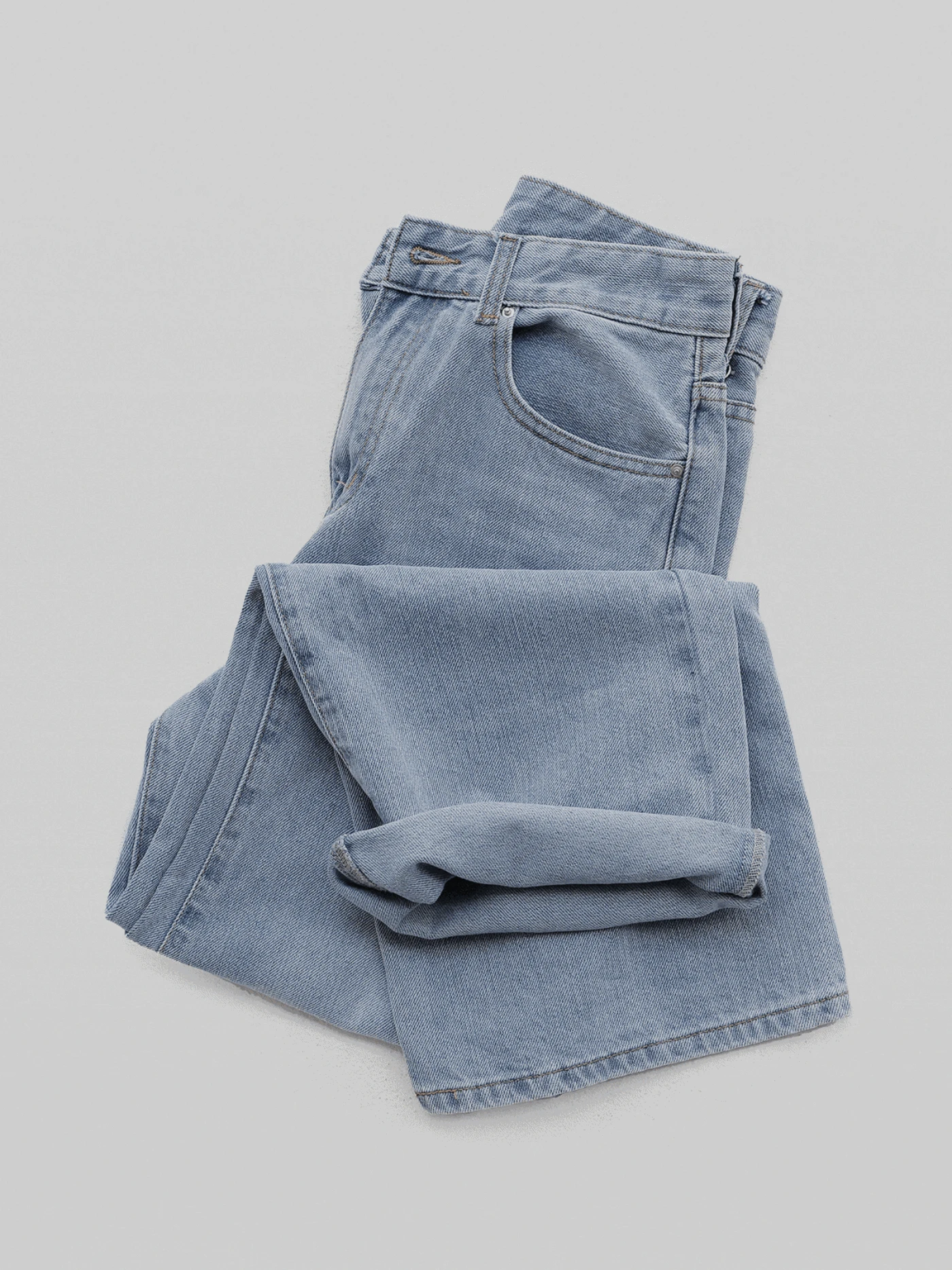 워싱스트레이트데님팬츠