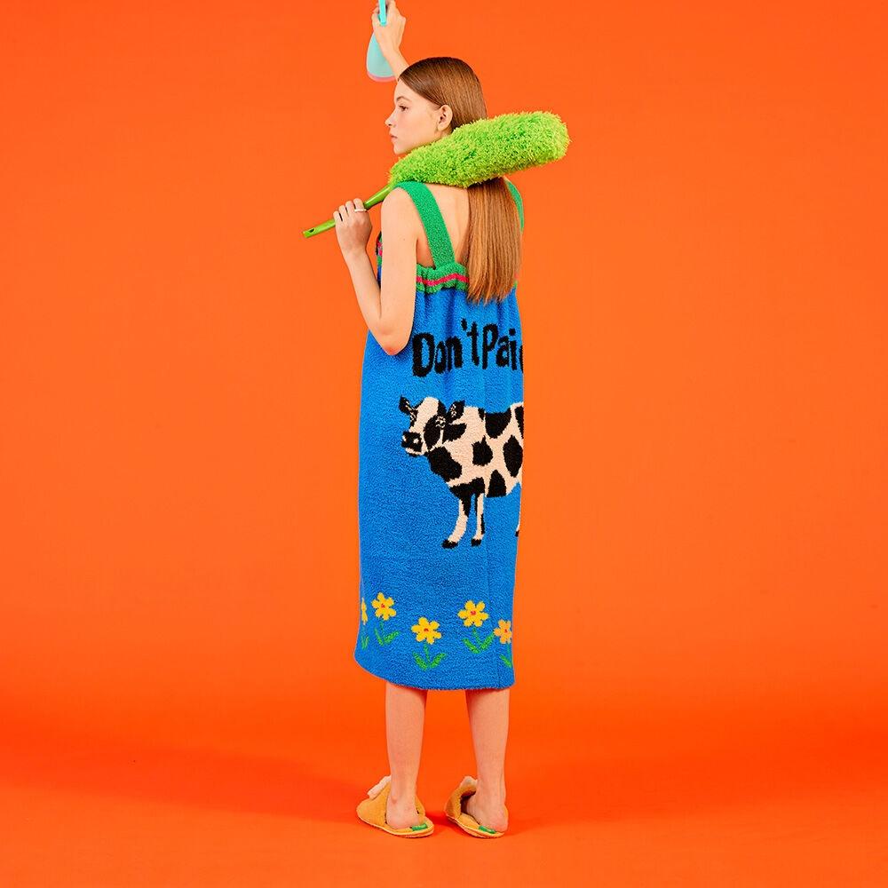 배스 랩 타월 - Don't Panic