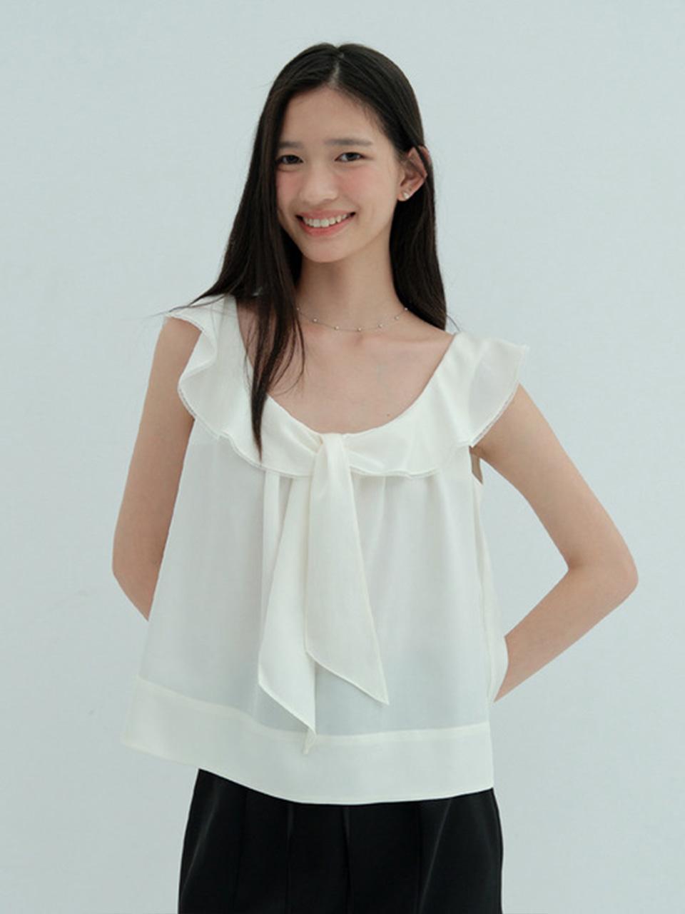 Soft Tie Blouse
