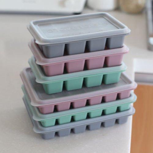 실리콘 아이스트레이(사각) 얼음틀 얼음몰드