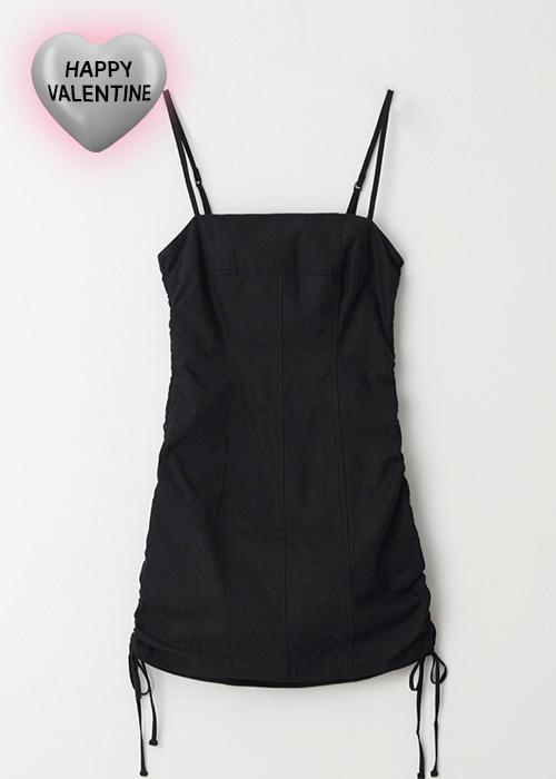[태연 착용] Strap cotton mini dress