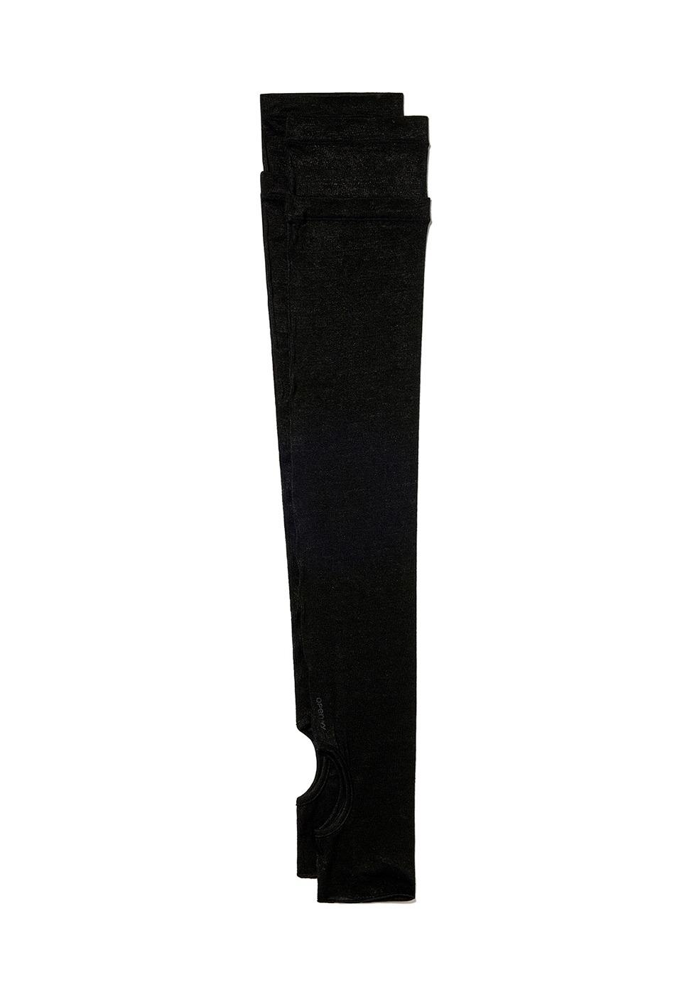 HIGH SOCKS, BLACK