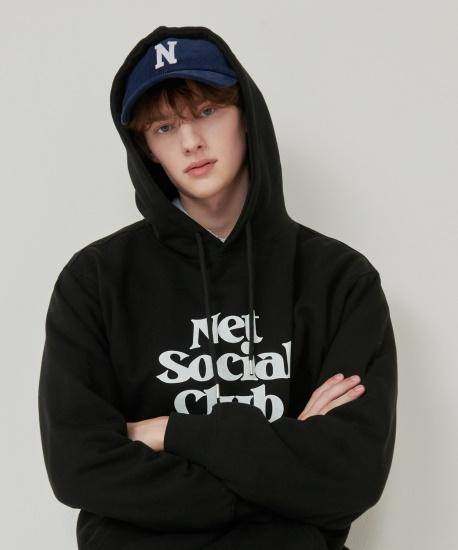 넷소셜클럽 로고 후드티