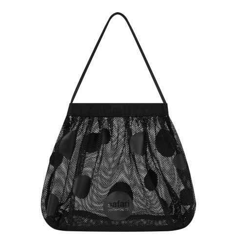 ULTIMATE DOT MESH BAG (BLACK)