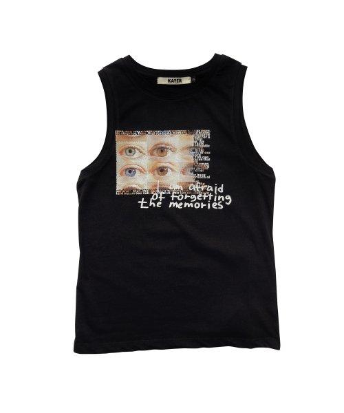 카터(KATER)  Minority Report Sleeveless Tee - BLACK - 사이즈 & 후기 | 무신사