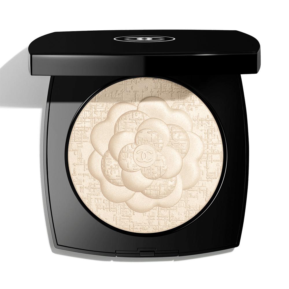 CHANEL 샤넬 레 삼볼 드 샤넬 르 카멜리아 맥시 사이즈 페이스 파우더 14g 펄리 화이트