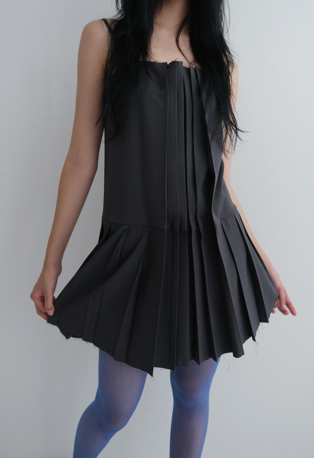 Cut-Out Mini-Dress, 2color