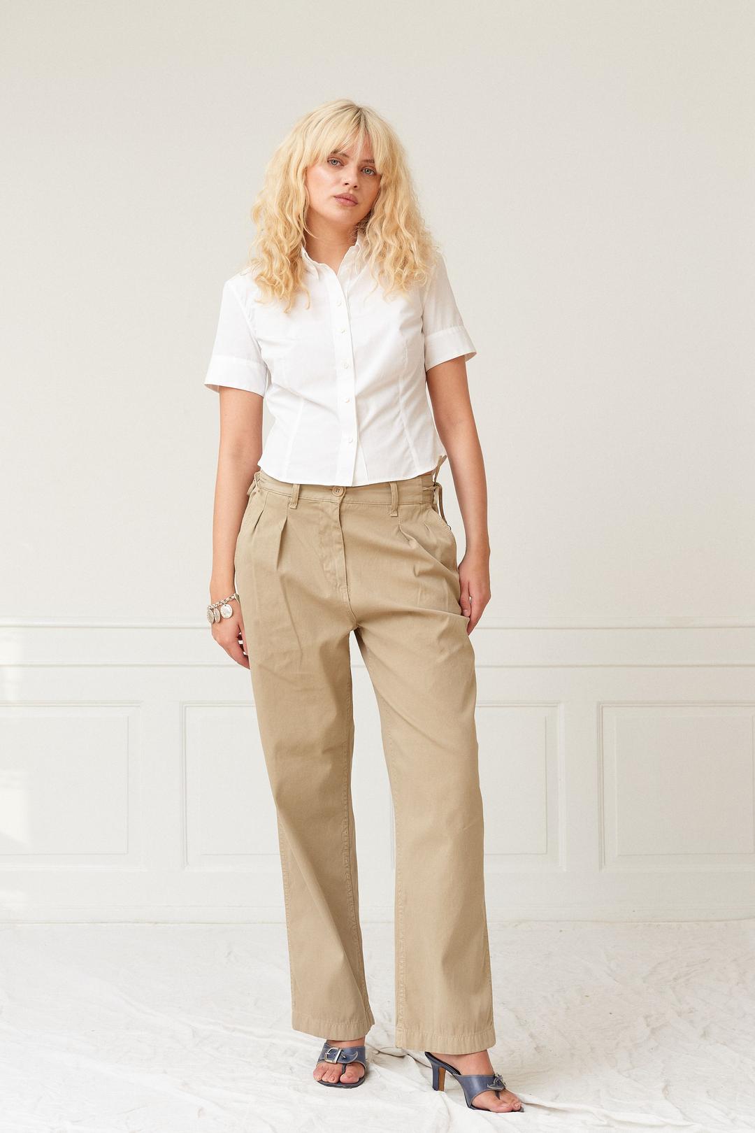 JOHAN PANTS — Beige