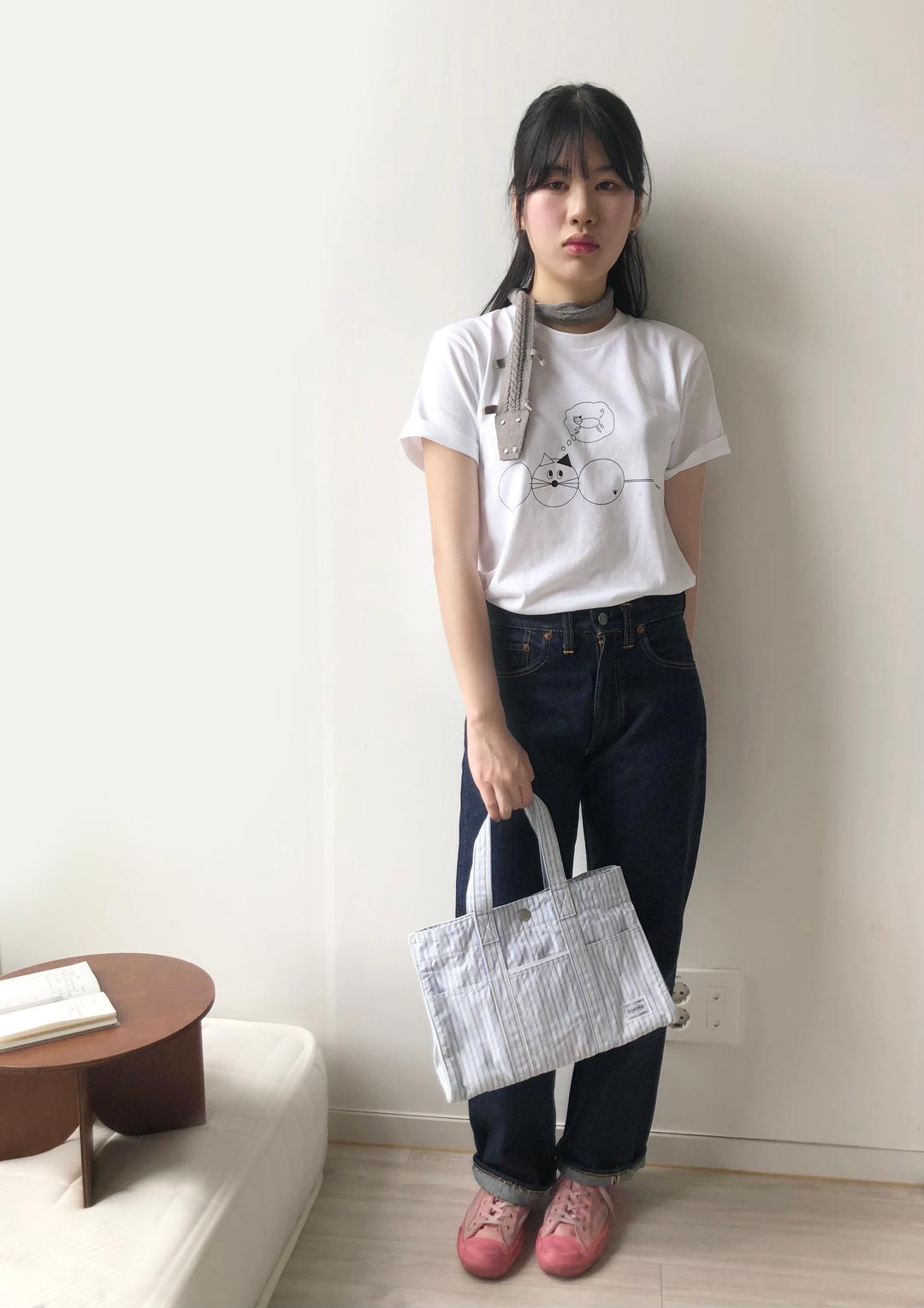 스파이 - 당고 캣 .ᐟ 티셔츠 🍡