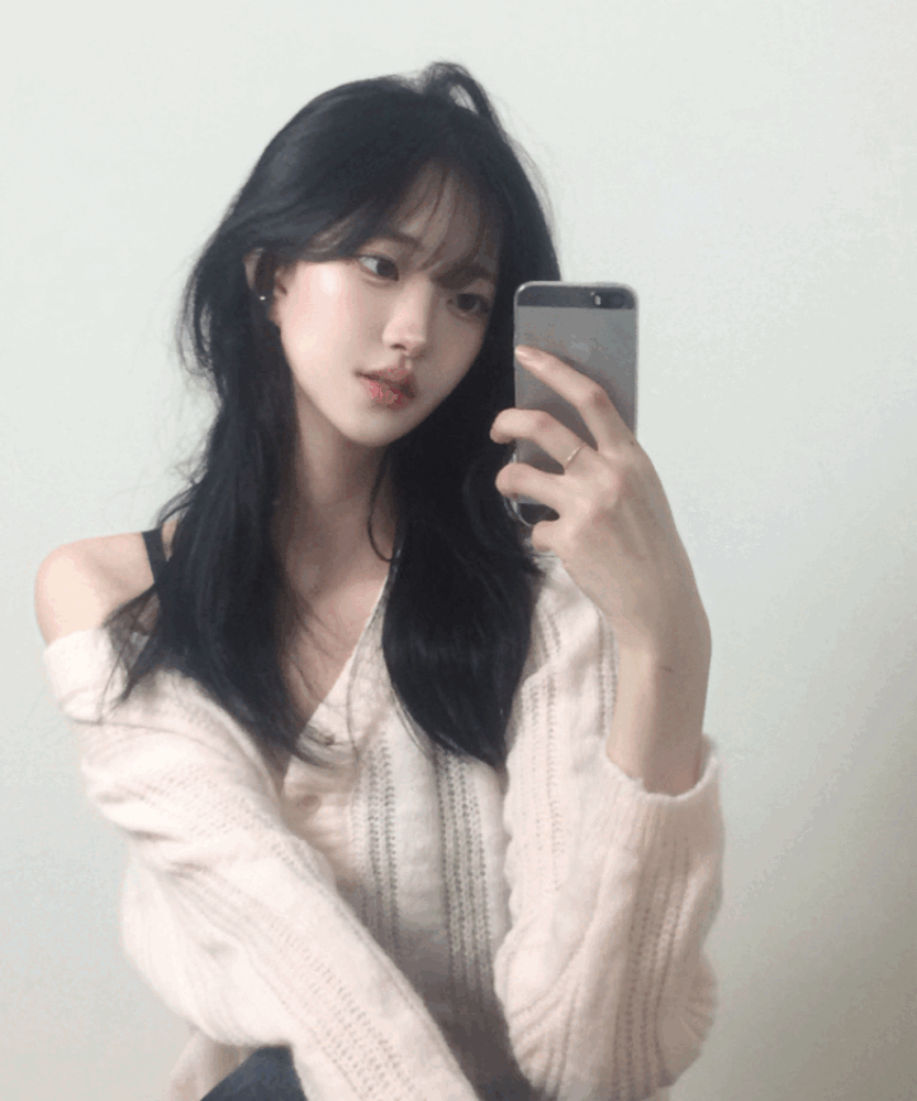 [딸기우유/청순여리] 하루 소프트 버튼 브이넥 니트