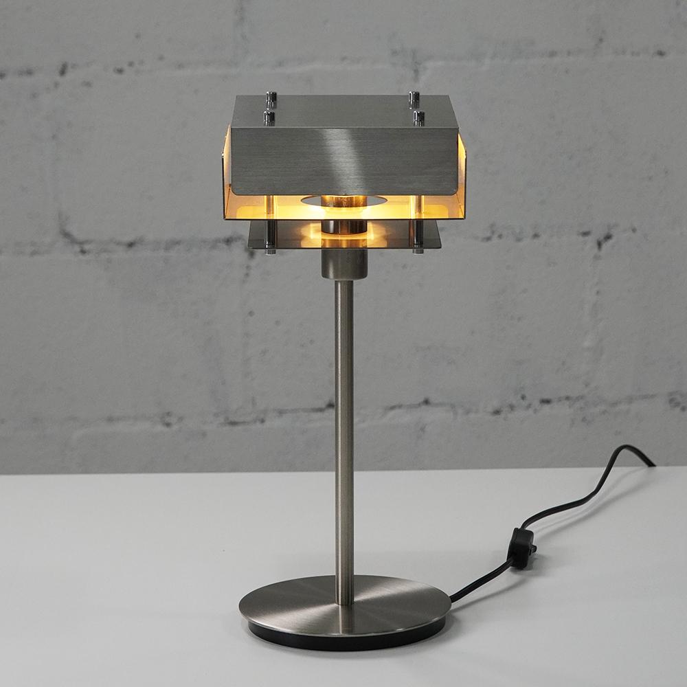 미드나잇 실버 테이블 램프