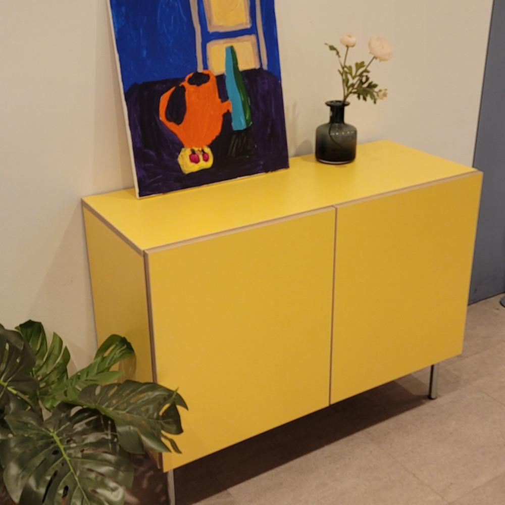 칼라 LPM 사이드 거실 다용도 수납장 캐비넷