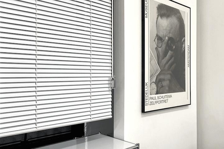 25mm 원코드 라테르 알루미늄 블라인드 욕실 주방 13color