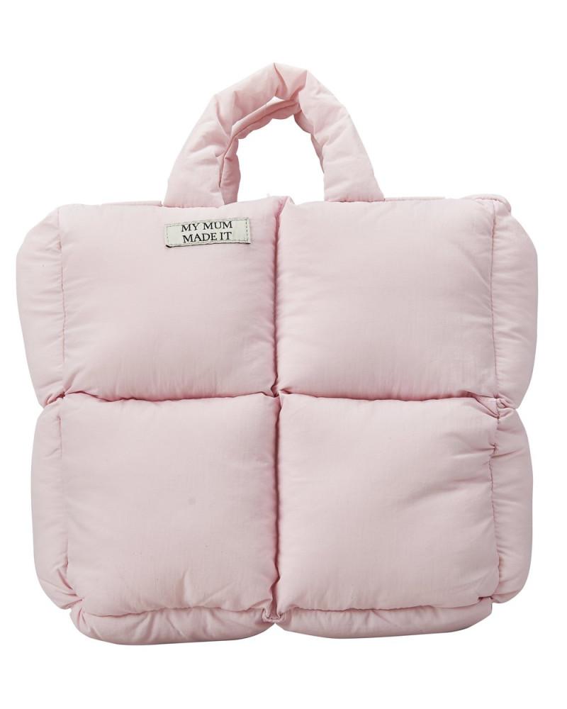 [MMMI] Pink Puffer Tote bag 퍼프 패딩 숄더백 에코백 My Mum Made It