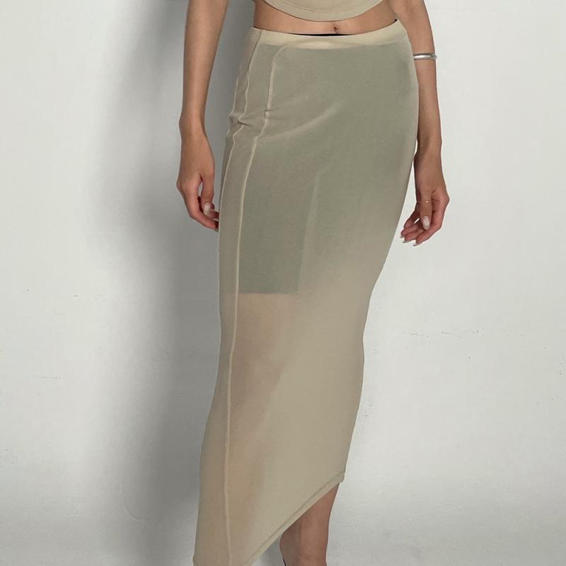 [HC STATION] INCISION SKIRT