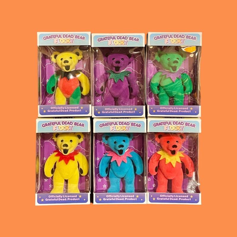 [Grateful Dead Bear]Dancing Bear Figure_6 colors