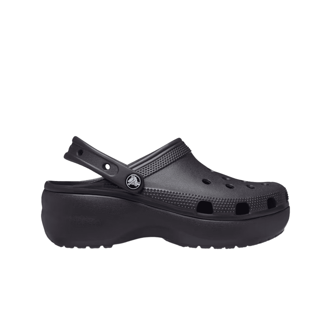 (W) Crocs Classic Platform Clog Black