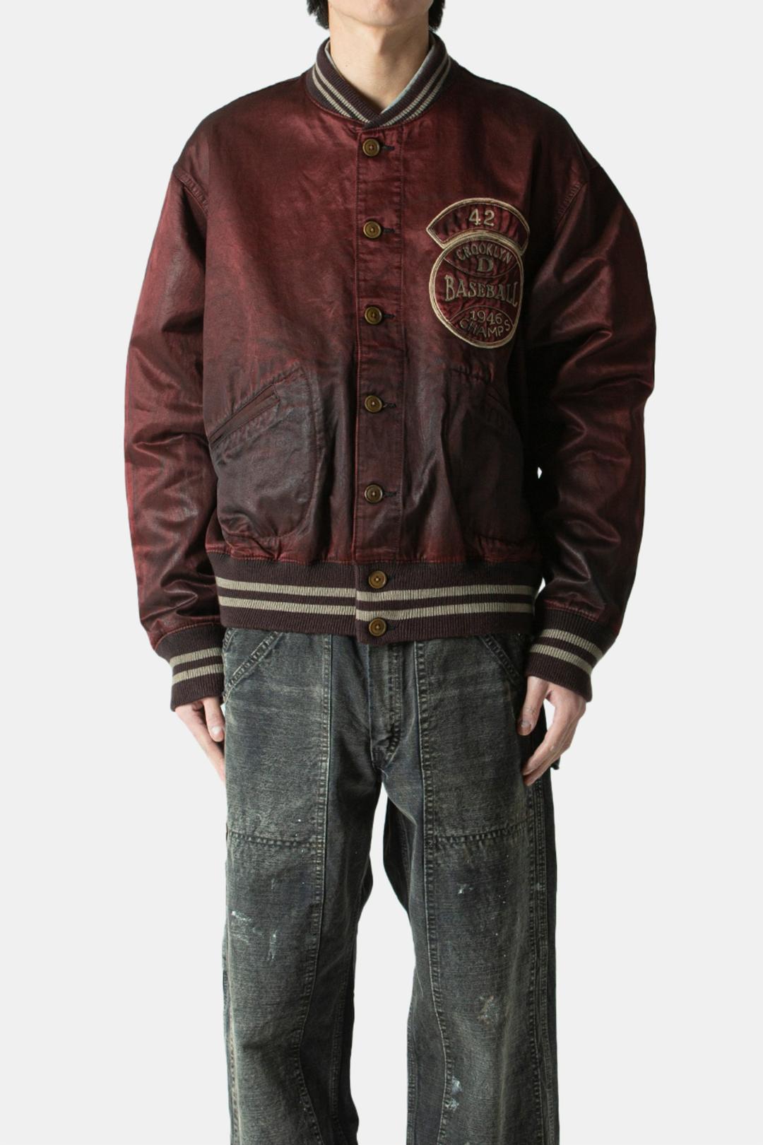 BASEBALL CHAMPION SATIN JACKET AGED