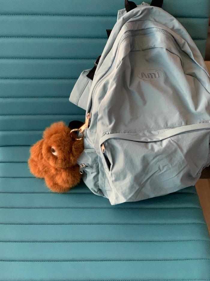 [봄신상10%💗] AMI 자수 나일론 백팩 - 4 color