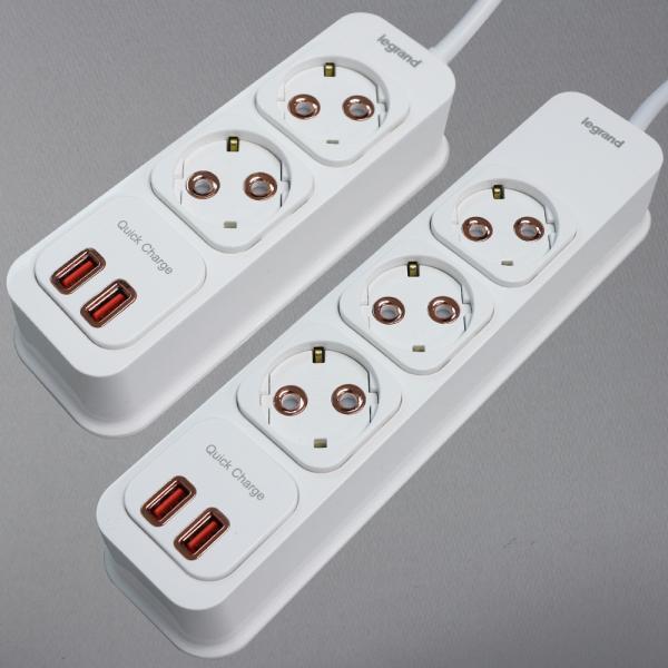 자동소화 멀티탭 고속충전 USB 멀티코드