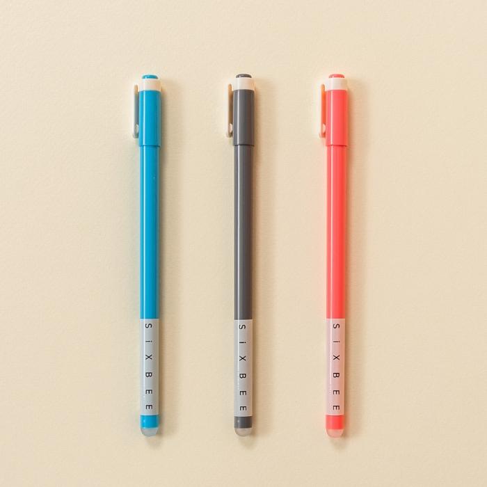 [티몬] [식스비] 지워지는 볼펜/전용 리필심 0.5mm 낱개 12개 세트